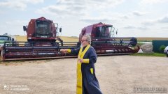 Клирик Берестовицкого благочиния посетил КСУП «Малоберестовицкий элитхоз»