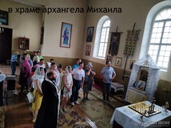 Экскурсия отделения дневного пребывания для инвалидов г. Свислочь по храмам Свислочского благочиния