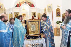 Икона Божией Матери «Умиление» в г. Свислочь 