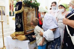 Икона Божией Матери «Умиление» в г. Свислочь 