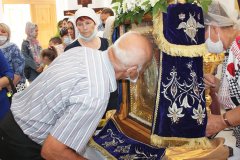 Икона Божией Матери «Умиление» в г. Свислочь 