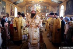 Епископ Антоний возглавил престольные торжества в храме святого пророка Илии в Мостах