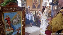 Епископ Антоний возглавил престольные торжества в храме святого пророка Илии в Мостах