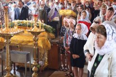 Епископ Антоний возглавил престольные торжества в храме святого пророка Илии в Мостах