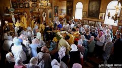 Епископ Антоний возглавил престольные торжества в храме святого пророка Илии в Мостах