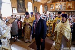 Епископ Антоний возглавил престольные торжества в храме святого пророка Илии в Мостах