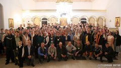 Епископ Антоний совершил ночную литургию с участниками молодёжного слёта Гродненской епархии 