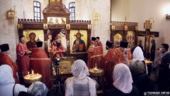 Епископ Гродненский и Волковысский Антоний возглавил престольные торжества Борисо-Глебского (Коложского) храма в Гродно