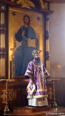 В день празднования Происхождения Честных Древ Животворящего Креста Господня епископ Антоний совершил Божественную литургию в Покровском соборе города Гродно