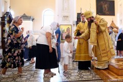 В канун Недели 8-й по Пятидесятнице Епископ Антоний совершил всенощное бдение в Свято-Покровском соборе