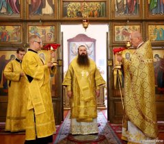 В неделю 8-ю по Пятидесятнице епископ Антоний совершил Божественную литургию в храме в честь иконы Божией  Матери «Всех скорбящих Радость» города Мосты