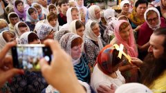 В неделю 8-ю по Пятидесятнице епископ Антоний совершил Божественную литургию в храме в честь иконы Божией  Матери «Всех скорбящих Радость» города Мосты