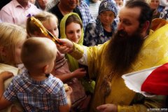 В неделю 8-ю по Пятидесятнице епископ Антоний совершил Божественную литургию в храме в честь иконы Божией  Матери «Всех скорбящих Радость» города Мосты