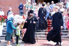 В неделю 8-ю по Пятидесятнице епископ Антоний совершил Божественную литургию в храме в честь иконы Божией  Матери «Всех скорбящих Радость» города Мосты