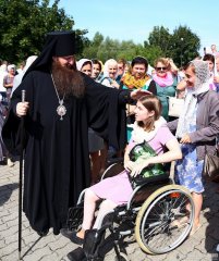 В неделю 8-ю по Пятидесятнице епископ Антоний совершил Божественную литургию в храме в честь иконы Божией  Матери «Всех скорбящих Радость» города Мосты