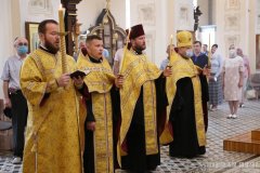Накануне дня памяти пророка Илии епископ Антоний совершил всенощное бдение в Свято-Покровском соборе