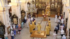 Накануне дня памяти пророка Илии епископ Антоний совершил всенощное бдение в Свято-Покровском соборе