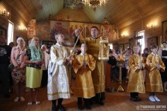 Епископ Антоний совершил Божественную литургию в храме святых Виленских мучеников города Гродно