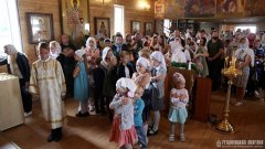 Епископ Антоний совершил Божественную литургию в храме святых Виленских мучеников города Гродно