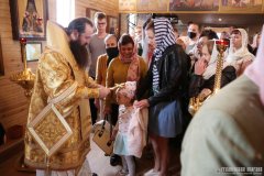 Епископ Антоний совершил Божественную литургию в храме святых Виленских мучеников города Гродно