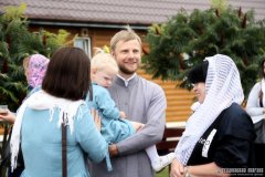 Епископ Антоний совершил Божественную литургию в храме святых Виленских мучеников города Гродно