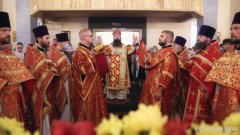 Божественную литургию в храме великомученика и целителя Пантелеимона города Гродно совершил епископ Гродненский и Волковысский Антоний 