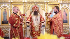 Божественную литургию в храме великомученика и целителя Пантелеимона города Гродно совершил епископ Гродненский и Волковысский Антоний 