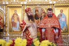 Божественную литургию в храме великомученика и целителя Пантелеимона города Гродно совершил епископ Гродненский и Волковысский Антоний 