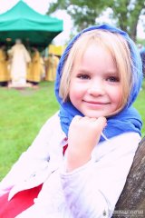 Епископ Антоний совершил Литургию на слёте православной молодежи Волковысского благочиния 