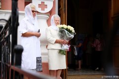 В день памяти преподобного Антония Римлянина, Новгородского чудотворца, епископ Гродненский и Волковысский Антоний совершил Божественную литургию в Покровском кафедральном соборе города Гродно