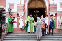 В день памяти преподобного Антония Римлянина, Новгородского чудотворца, епископ Гродненский и Волковысский Антоний совершил Божественную литургию в Покровском кафедральном соборе города Гродно