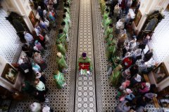 В день памяти преподобного Антония Римлянина, Новгородского чудотворца, епископ Гродненский и Волковысский Антоний совершил Божественную литургию в Покровском кафедральном соборе города Гродно