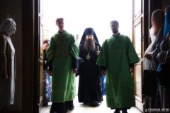 В день памяти преподобного Антония Римлянина, Новгородского чудотворца, епископ Гродненский и Волковысский Антоний совершил Божественную литургию в Покровском кафедральном соборе города Гродно