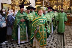 В день памяти преподобного Антония Римлянина, Новгородского чудотворца, епископ Гродненский и Волковысский Антоний совершил Божественную литургию в Покровском кафедральном соборе города Гродно