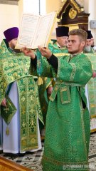 В день памяти преподобного Антония Римлянина, Новгородского чудотворца, епископ Гродненский и Волковысский Антоний совершил Божественную литургию в Покровском кафедральном соборе города Гродно