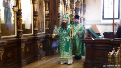 В день памяти преподобного Антония Римлянина, Новгородского чудотворца, епископ Гродненский и Волковысский Антоний совершил Божественную литургию в Покровском кафедральном соборе города Гродно