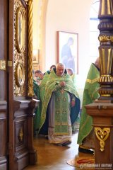 В день памяти преподобного Антония Римлянина, Новгородского чудотворца, епископ Гродненский и Волковысский Антоний совершил Божественную литургию в Покровском кафедральном соборе города Гродно