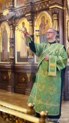 В день памяти преподобного Антония Римлянина, Новгородского чудотворца, епископ Гродненский и Волковысский Антоний совершил Божественную литургию в Покровском кафедральном соборе города Гродно