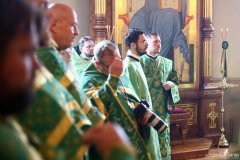 В день памяти преподобного Антония Римлянина, Новгородского чудотворца, епископ Гродненский и Волковысский Антоний совершил Божественную литургию в Покровском кафедральном соборе города Гродно