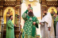 В день памяти преподобного Антония Римлянина, Новгородского чудотворца, епископ Гродненский и Волковысский Антоний совершил Божественную литургию в Покровском кафедральном соборе города Гродно