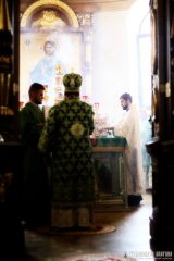 В день памяти преподобного Антония Римлянина, Новгородского чудотворца, епископ Гродненский и Волковысский Антоний совершил Божественную литургию в Покровском кафедральном соборе города Гродно