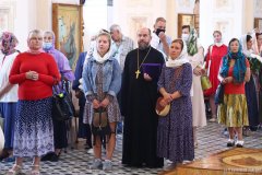 В день памяти преподобного Антония Римлянина, Новгородского чудотворца, епископ Гродненский и Волковысский Антоний совершил Божественную литургию в Покровском кафедральном соборе города Гродно