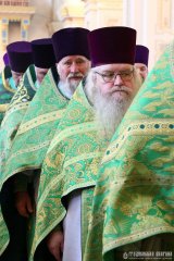 В день памяти преподобного Антония Римлянина, Новгородского чудотворца, епископ Гродненский и Волковысский Антоний совершил Божественную литургию в Покровском кафедральном соборе города Гродно