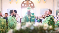 В день памяти преподобного Антония Римлянина, Новгородского чудотворца, епископ Гродненский и Волковысский Антоний совершил Божественную литургию в Покровском кафедральном соборе города Гродно