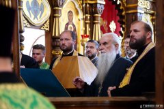 В день памяти преподобного Антония Римлянина, Новгородского чудотворца, епископ Гродненский и Волковысский Антоний совершил Божественную литургию в Покровском кафедральном соборе города Гродно