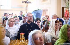 В день памяти преподобного Антония Римлянина, Новгородского чудотворца, епископ Гродненский и Волковысский Антоний совершил Божественную литургию в Покровском кафедральном соборе города Гродно