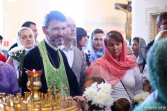 В день памяти преподобного Антония Римлянина, Новгородского чудотворца, епископ Гродненский и Волковысский Антоний совершил Божественную литургию в Покровском кафедральном соборе города Гродно