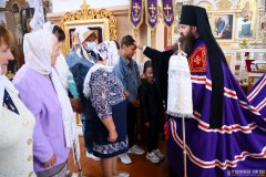 Престольные торжества в храме Преображения Господня деревни Деречин возглавил епископ Гродненский и Волковысский Антоний