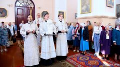 Престольные торжества в храме Преображения Господня деревни Деречин возглавил епископ Гродненский и Волковысский Антоний
