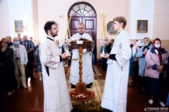 Престольные торжества в храме Преображения Господня деревни Деречин возглавил епископ Гродненский и Волковысский Антоний